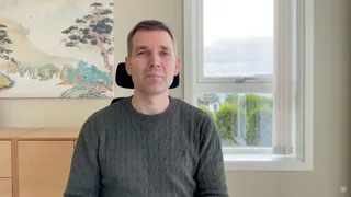 Kjell Rune Monsø presenting Apps Advise AI