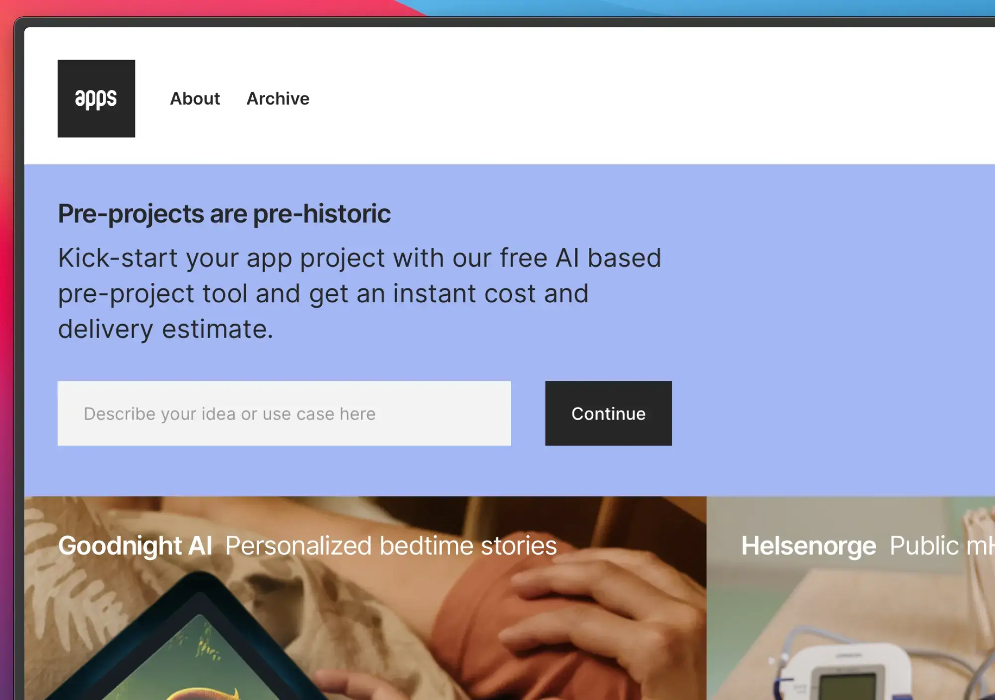 Adviseful.ai embedded on a customer web page