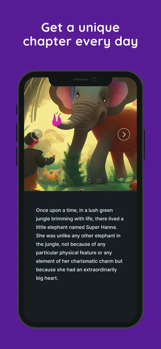 Goodnight AI app screen