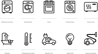 Talkmore Strøm icon design
